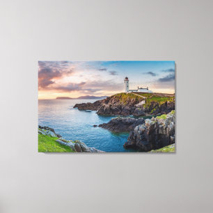 Lighthouses   Fanad Head Lighthouse Ireland Canvas Print