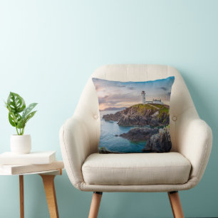 Lighthouses Fanad Head Lighthouse Ireland Cushion