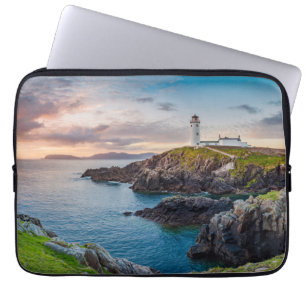 Lighthouses Fanad Head Lighthouse Ireland Laptop Sleeve