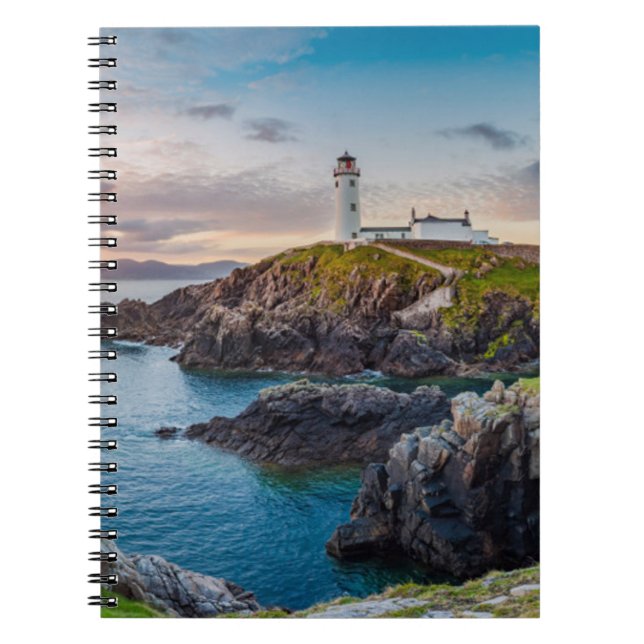 Lighthouses | Fanad Head Lighthouse Ireland Notebook (Front)