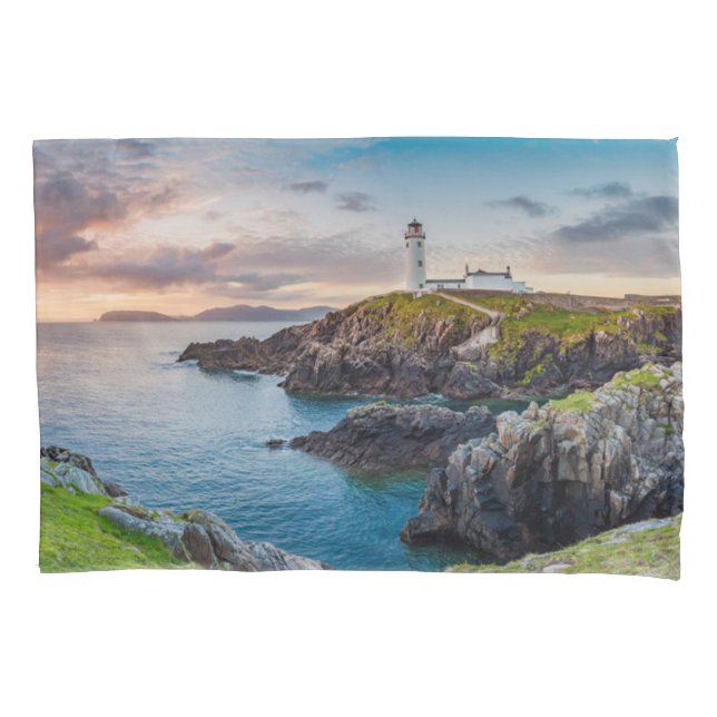 Lighthouses | Fanad Head Lighthouse Ireland Pillowcase (Front)