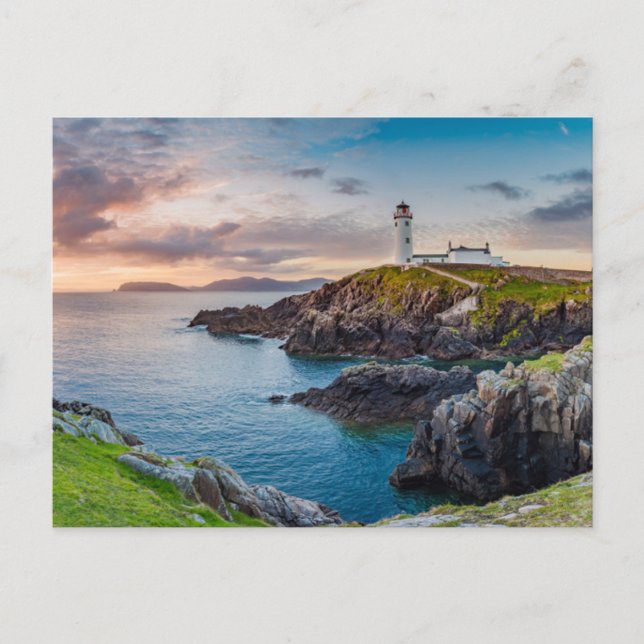 Lighthouses | Fanad Head Lighthouse Ireland Postcard (Front)