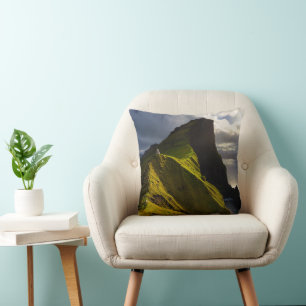 Lighthouses Faroe Islands Denmark Cushion