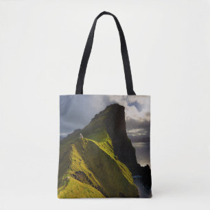 Lighthouses Faroe Islands Denmark Tote Bag