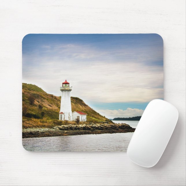 Lighthouses | Georges Island Lighthouse Mouse Mat (With Mouse)