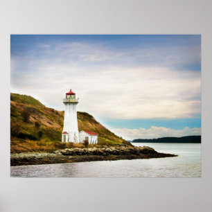 Lighthouses   Georges Island Lighthouse Poster