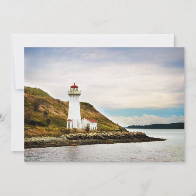 Lighthouses | Georges Island Lighthouse Thank You Card (Front)