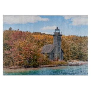 Lighthouses   Grand Island East Channel Light Cutting Board
