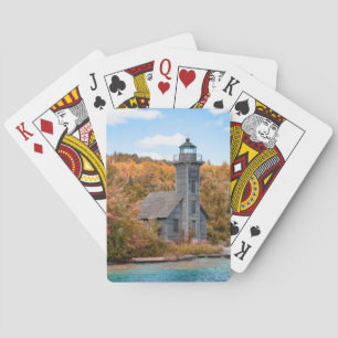 Lighthouses Grand Island East Channel Light Playing Cards