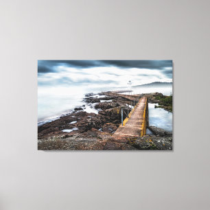 Lighthouses Grand Marais Lighthouse Minnesota Canvas Print