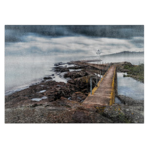 Lighthouses   Grand Marais Lighthouse Minnesota Cutting Board