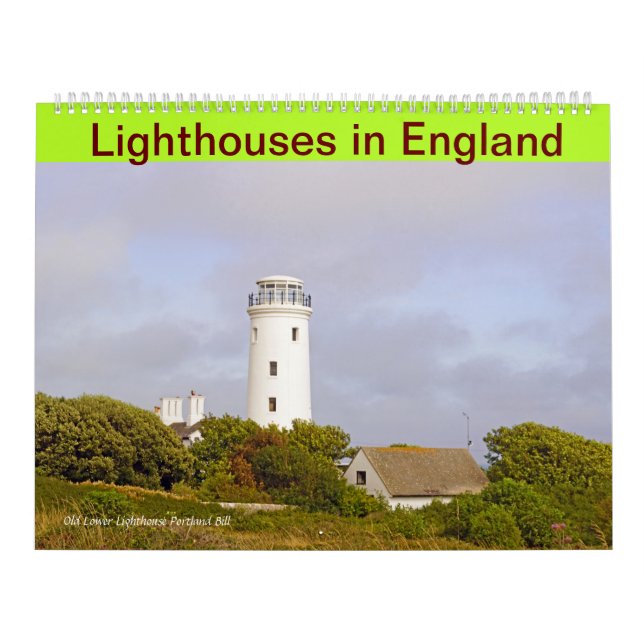 Lighthouses in England Calendar (Cover)