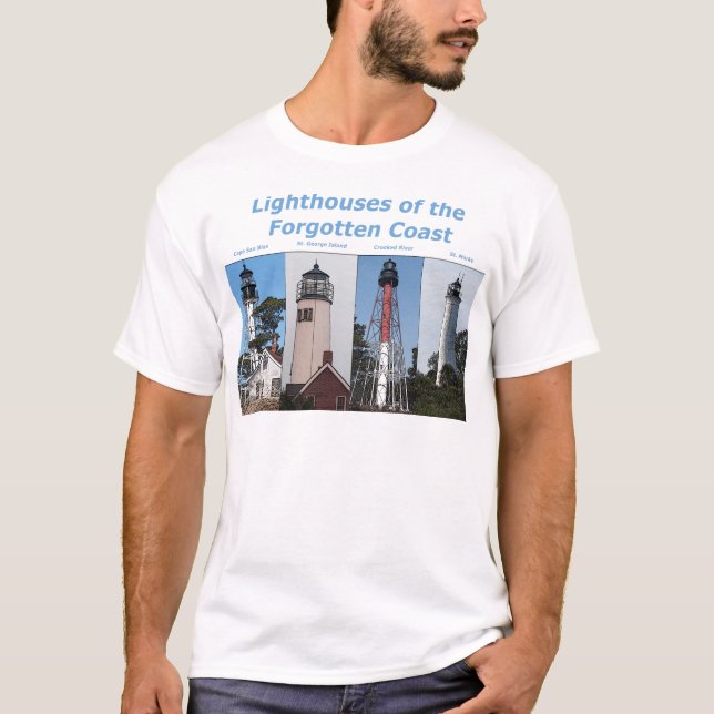 Lighthouses in Florida T-Shirt (Front)