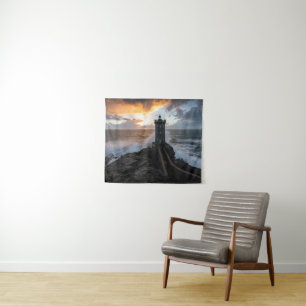 Lighthouses   Le Conquet Kermorvan Lighthouse Tapestry