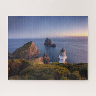 Lighthouses Lighthouse Cape Brett New Zealand Jigsaw Puzzle