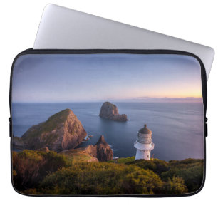 Lighthouses Lighthouse Cape Brett New Zealand Laptop Sleeve