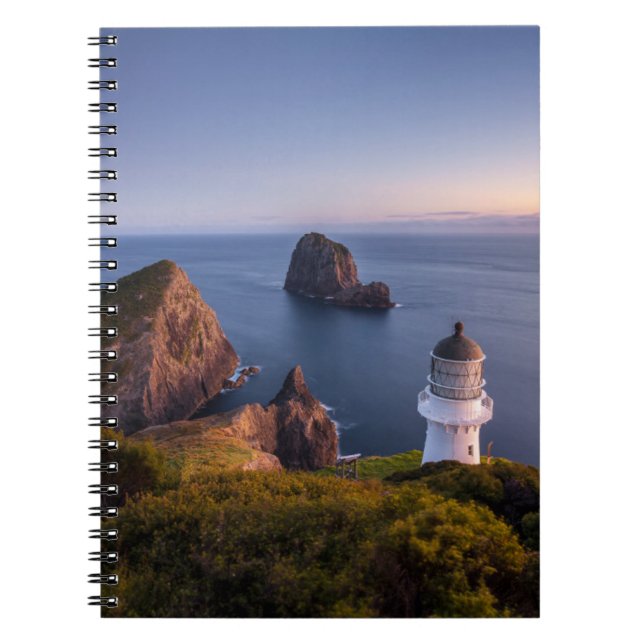 Lighthouses | Lighthouse Cape Brett New Zealand Notebook (Front)