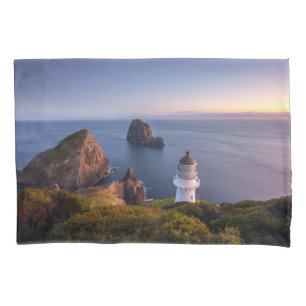 Lighthouses   Lighthouse Cape Brett New Zealand Pillowcase