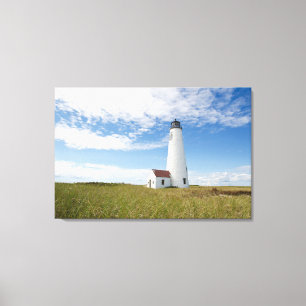 Lighthouses   Lighthouse Massachusetts Canvas Print