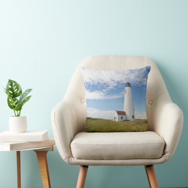Lighthouses | Lighthouse Massachusetts Cushion (Chair)