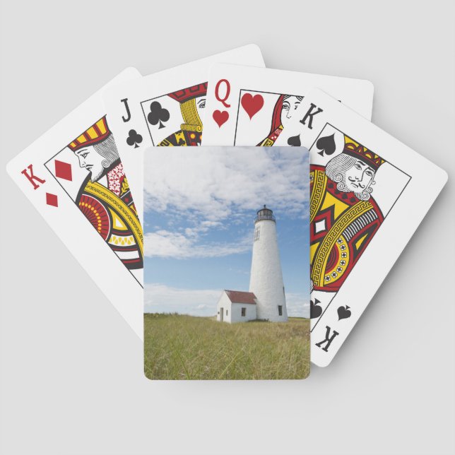 Lighthouses | Lighthouse Massachusetts Playing Cards (Back)