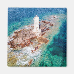 Lighthouses   Mangiabarche Lighthouse Italy Magnet