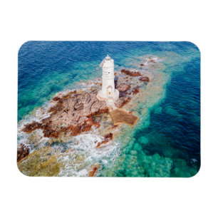 Lighthouses Mangiabarche Lighthouse Italy Magnet