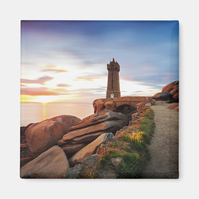 Lighthouses | Mean Ruz Lighthouse Magnet (Front)