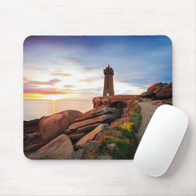 Lighthouses | Mean Ruz Lighthouse Mouse Mat (With Mouse)