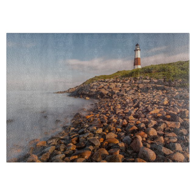 Lighthouses | Montauk Point Long Island Cutting Board (Front)