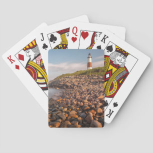 Lighthouses   Montauk Point Long Island Playing Cards