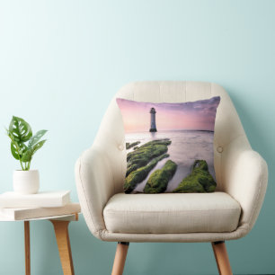Lighthouses   New Brighton Lighthouse, UK Cushion