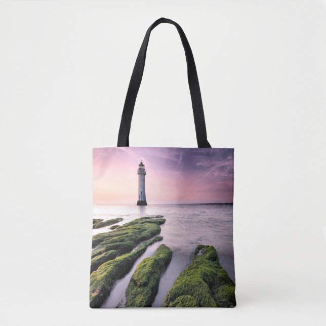 Lighthouses | New Brighton Lighthouse, UK Tote Bag (Front)