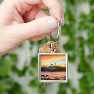 Lighthouses   Nubble Lighthouse Maine Key Ring