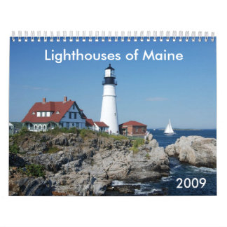 Lighthouses of Maine 2009 Calendar