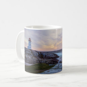 Lighthouses   Peggy's Cove Lighthouse Nova Scotia Coffee Mug