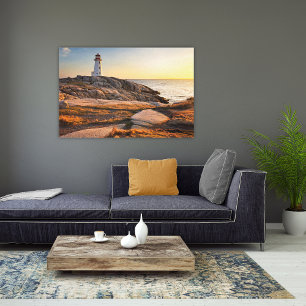 Lighthouses   Peggy's Cove Nova Scotia Canvas Print