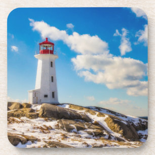 Lighthouses   Peggy's Cove Nova Scotia Coaster