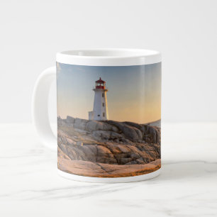 Lighthouses   Peggy's Cove Nova Scotia Large Coffee Mug