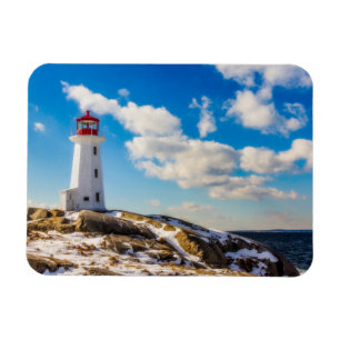 Lighthouses   Peggy's Cove Nova Scotia Magnet
