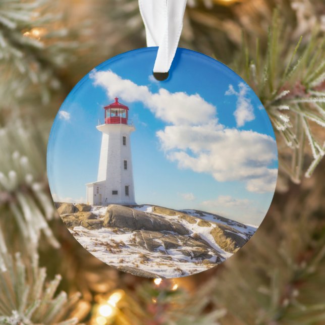 Lighthouses | Peggy's Cove Nova Scotia Ornament (Tree)