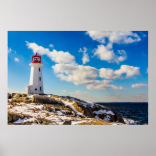 Lighthouses   Peggy's Cove Nova Scotia Poster