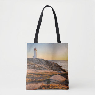 Lighthouses   Peggy's Cove Nova Scotia Tote Bag
