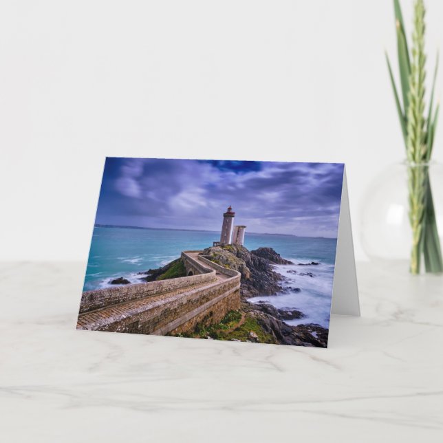Lighthouses | Petit Minou Lighthouse France Card (Front)
