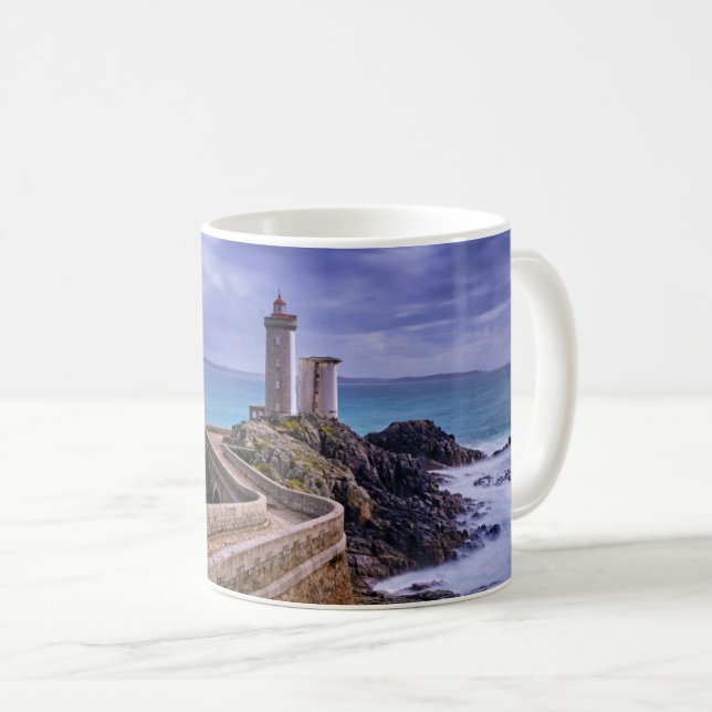 Lighthouses | Petit Minou Lighthouse France Coffee Mug (Front Right)
