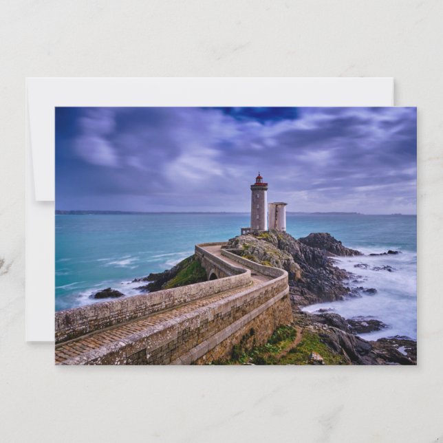 Lighthouses | Petit Minou Lighthouse France Thank You Card (Front)