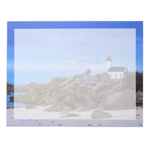 Lighthouses Phare de Pontusval France Finistere Notepad