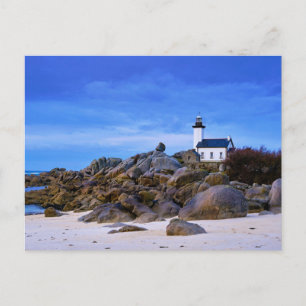 Lighthouses Phare de Pontusval France Finistere Postcard