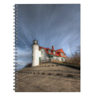Lighthouses   Point Betsie Lake Michigan Notebook