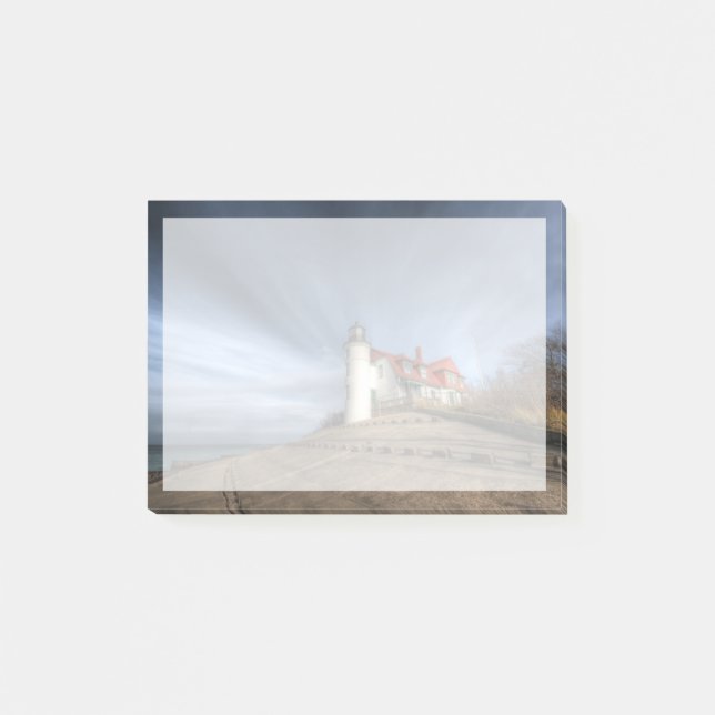 Lighthouses | Point Betsie Lake Michigan Post-it Notes (Front)